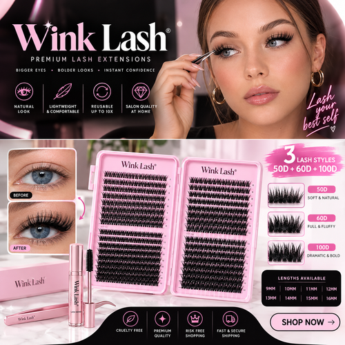 Wink Lash® Clusters Lashes Extension