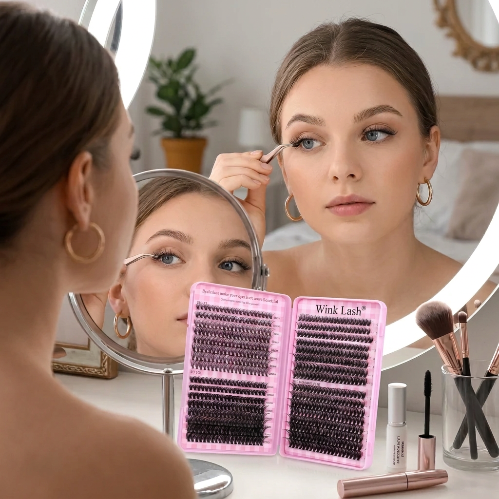 Transform Your Look with Wink Lash® Clusters